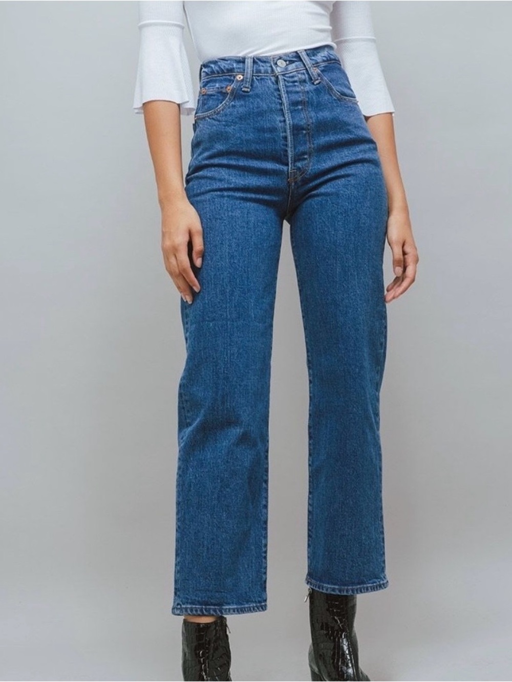 LEVI’S - Ribcage Straight Ankle Jeans